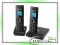 TELEFON PANASONIC KX-TG 7852 CZARNY 2 SŁUCHAWKI FV