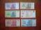 6 sztuki banknotów - zestaw - Zimbabwe