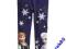 NOWE LEGGINSY H&amp;M FROZEN KRAINA LODU 104CM