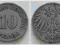Niemcy 10 pfennig 1900r A