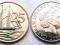 CAYMAN ISLANDS KAJMANY 25 CENTS 2005 STATEK OKRĘT