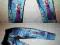 RATABAY - CIEPŁE  LEGGINSY  GETRY  FROZEN - 104 cm