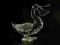 Pelikan 11cm -artystyczne rękodzieło w szkle