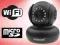 HIT! Kamera IP WiFi obrotowa bezprzewodowa P2P SD