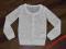 PIĘKNY NOWY BIAŁY SWETEREK GALOWY ROZM.152 WARTO!!