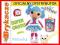 Duża Lalka LALALOOPSY Mitenka TV 33cm MIŚ VIOLETTA