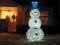 Świecący Bałwan Lampki LED Pop Up ozdoba świąteczn