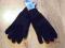 Rekawiczki zimowe czarne cieplane rękawice Thinsul