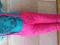 Spodnie narciarskie 5.10.15 pink 146 cm po jednym