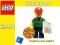 LEGO FIGURKA DOSTAWCA PIZZY seria 12 NEW otw.do id