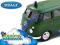 1963 VOLKSWAGEN T1 BUS POLIZEI SKALA 1:34-39 WELLY