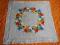 PIĘKNA HAFTOWANA SERWETA 97x95 cm