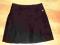 spódniczka reporter 134 czarna fałdy