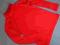 ŚLICZNY CZARWONY GOLF BAWEŁNIANY r.104cm