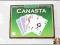 8883-18 __CANASTA__ NOWA GRA ZABAWA KARCIANA