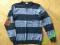 F&amp;F szary sweterek pasy 146cm 10-11 lat GRATIS