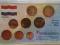 Zestaw 8 monet Euro 2002 Holandia - mennicze