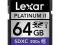 Lexar 64GB Platinum II SD/SDHC - NOWE OKAZJA