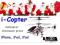 i-Helikopter. Metalowy model  sterowany iPod iPad