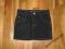 DENIM GIRL granatowa jeansowa mini 134 jak NOWA