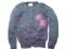 name it__lekki granatowy sweter KWIATY 98cm/104cm