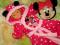 DISNEY 104 ŚLICZNY SZLAFROK MYSZKA MINNIE KAPTUREK