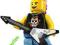 LEGO MINIFIGURES FIGURKA SERIA 4 PUNK ROCKER NOWA