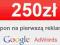 Kupon Google AdWords - 250 zł w prezencie! AUTOMAT