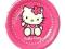 Talerzyki urodzinowe Hello kitty 20cm 8sz Urodziny