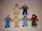 6 figurek drewnianych, rodzinka VOILA