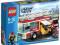 KLOCKI LEGO CITY FIRE WÓZ STRAŻACKI STRAŻ 60002