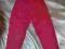 różowe legginsy dla dziewczynki r.98-104