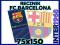 FC BARCELONA herb MESSI 2 wzory 75 x 150 RĘCZNIK