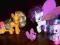 3 x MY LITTLE PONY z akcesoriami