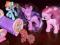 4 x MY LITTLE PONY z akcesoriami