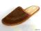 PROMOCJA kapcie pantofle KLAPKI 100% SKÓRZANE 42