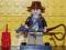 LEGO - ludzik figurka - Indiana Jones