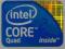 Naklejka Intel Core 2 Quad Oryginał 21x16mm