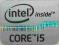 Oryginalna Naklejka Intel Core i5 Grey 21x16mm