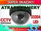 Atrapa Kamery Kopułkowej Kulistej Dioda LED CCTV