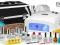 ZESTAW MANICURE HYBRYDOWY 10 LAKIER LAMPA UV KUFER