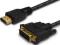 SAVIO CL-10 Kabel HDMI 19pin - DVI 18+1; 1,5m