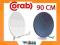 ANTENA SATELITARNA CORAB 90 CM BIAŁA GRAFIT TANIO