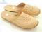 Kapcie skórzane góralskie zakryte świnka r. 42