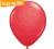 BALONY QUALATEX CZERWONE PASTELOWE 25szt 30cm