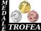 MEDAL MEDALE WYRÓŻNIENIE NAGRODA TROFEA SPORT 50mm