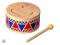 Wyjątkowy drewniany bębenek PLAN TOYS bęben 19m+