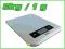 Elektroniczna WAGA KUCHENNA STAL 5kg HF6307 PŁASKA