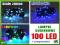 1412~ LAMPKI CHOINKOWE 100 LED 9M 3 KOLORY MULTI