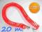 WĄŻ CIŚNIENIOWY SPIRALNY 6/8mm20m Z SZYBKOZŁĄCZAMI